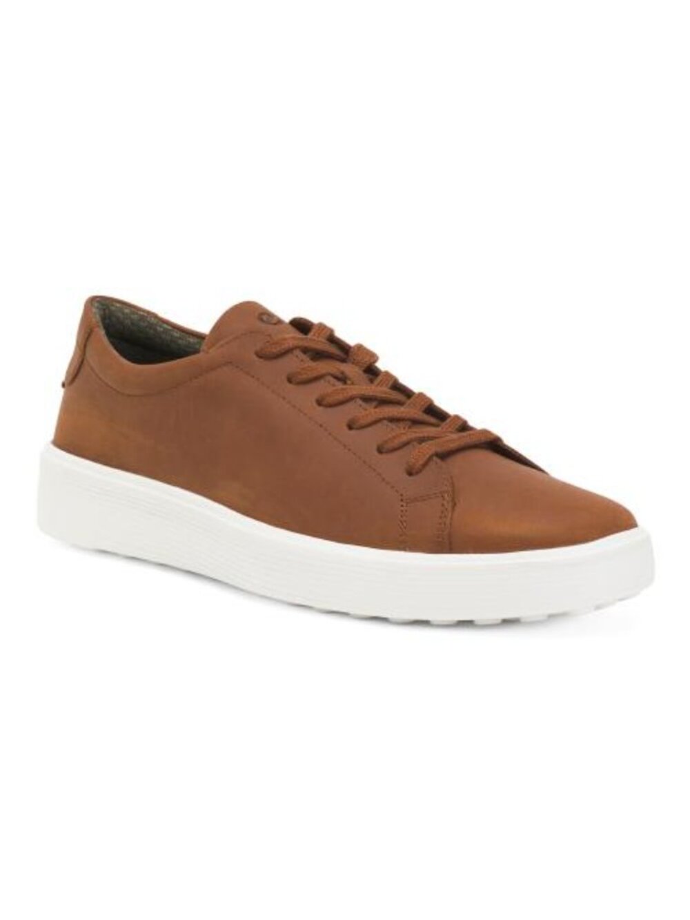 ECCO Leather Soft 60 Lace Up Sneakers